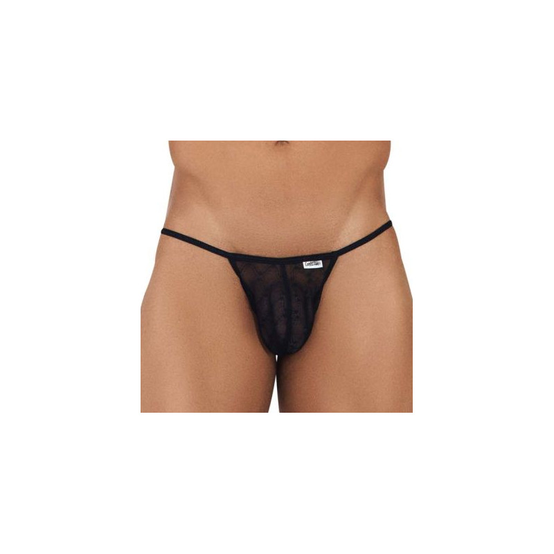 CandyMan Jockstrap Micro-lacets DIONYSOS Noir